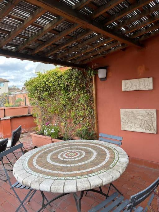 Giglio Penthouse And Terrace Apartman Róma Kültér fotó